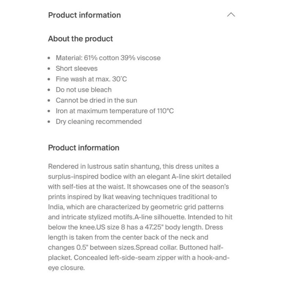 Lauren Ralph Lauren Geo-Print Shantung Tie-Waist Dress | NWT | Size 4 | TC - Picture 9 of 9